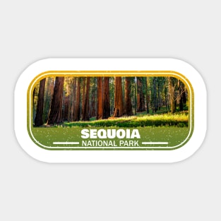 Sequoia National Park, America Sticker